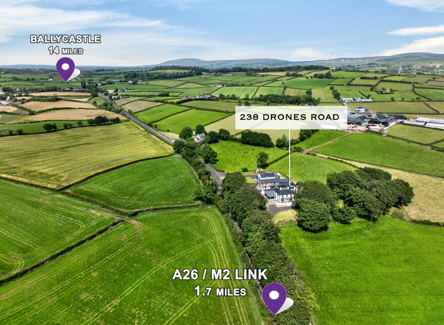 Gorsebank, 238 Drones Road, Dunloy, Ballymoney, BT44 9BD