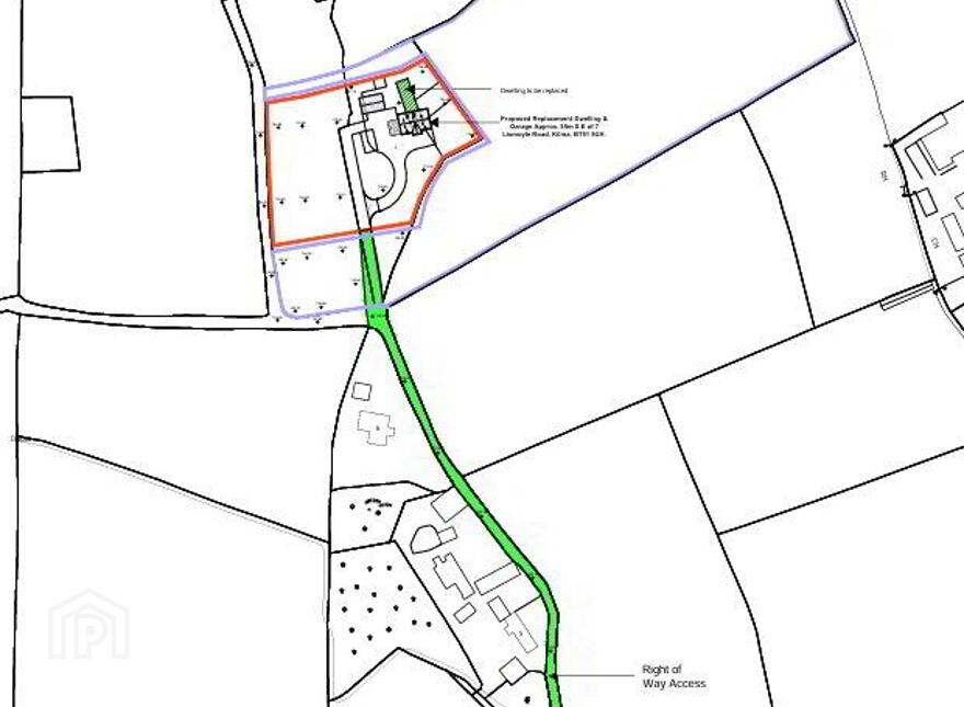 Proposed Replacement Dwelling, 55m S.e Of, 7 Lismoyle Road, Kilrea, BT51 5UH