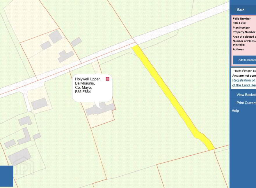 Holywell Upper, Ballyhaunis, F35F884