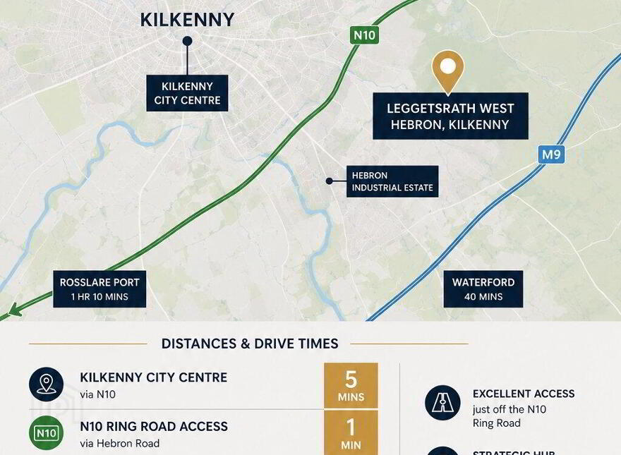 C. 4.25 Acres Commercial Lands, Leggettsrath West, Kilkenny