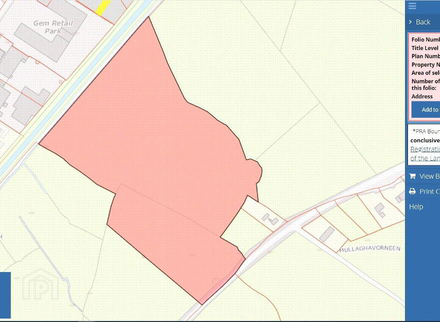 Lands, Beside Athlone Road, Carrowrory, AT