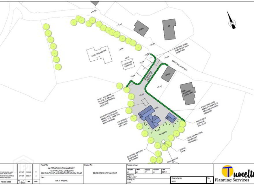 50 Metres South West Of, 40 Crawfordstown Road, Loughinisland, Downpatrick, BT30 8QA