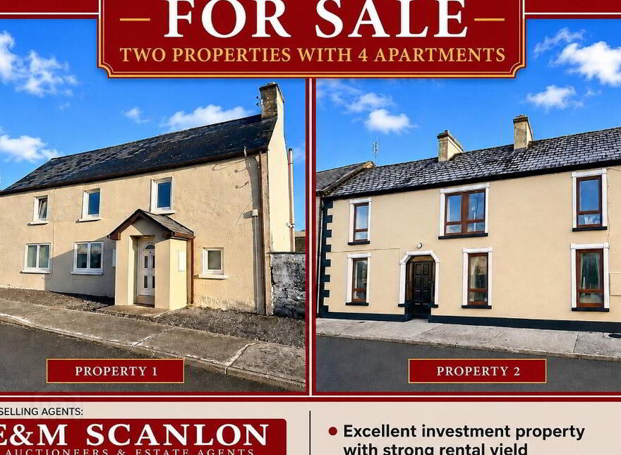 Yellow House, & Mill House, Bunnanaddan, Ballymote, F56KW40