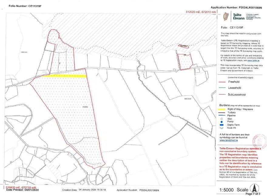 C. 59 Ac Forestry & Agri Land, Doolough, Mullagh
