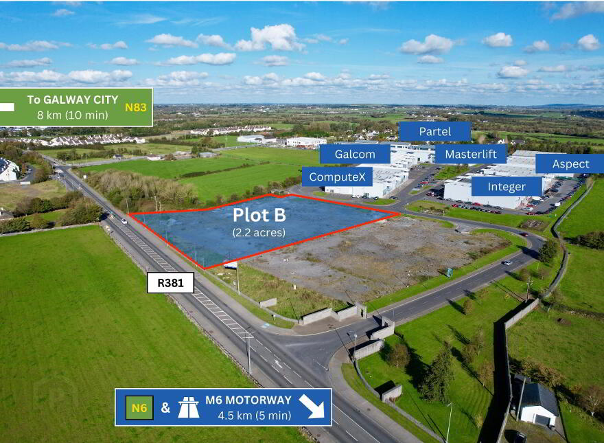 2.2 Acre Plot, B At Claregalway Corporate Park, Claregalway