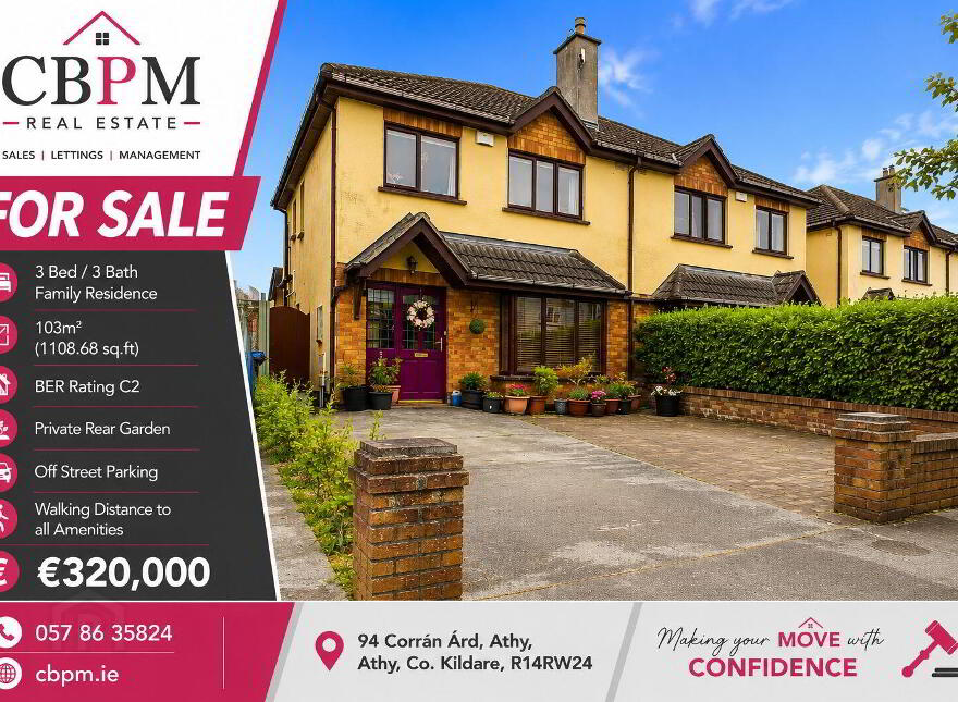 94 Corrán Árd, Athy, R14RW24