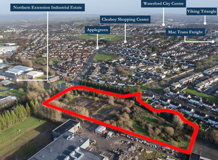 C. 5 Acre Site, Old Molloy Factory, Cleaboy Road, Waterford City