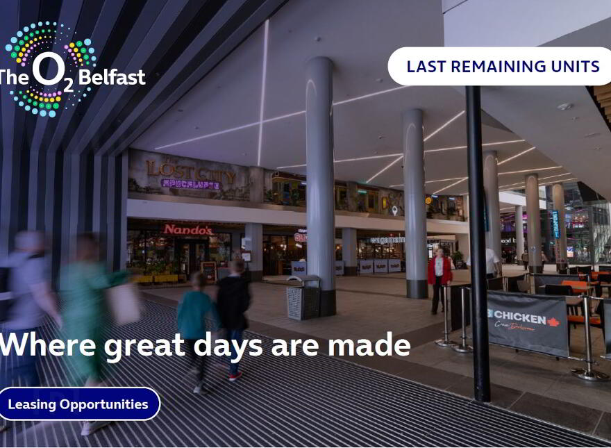 The O2 Belfast 2 Queens Quay, Belfast, BT3 9QQ
