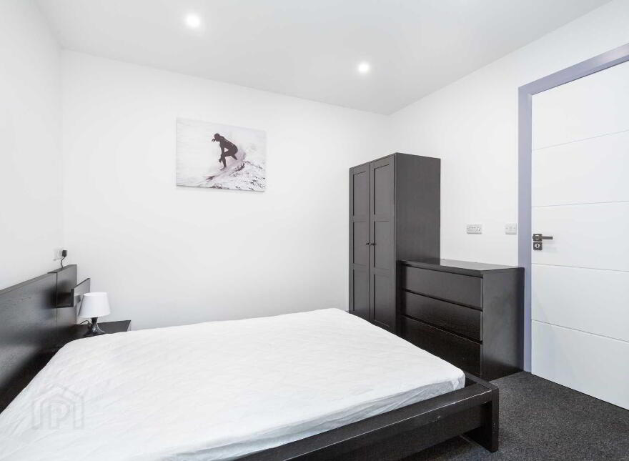 The Hazel Apartment, Bedroom, 4 High Road, Letterkenny, F92N29E