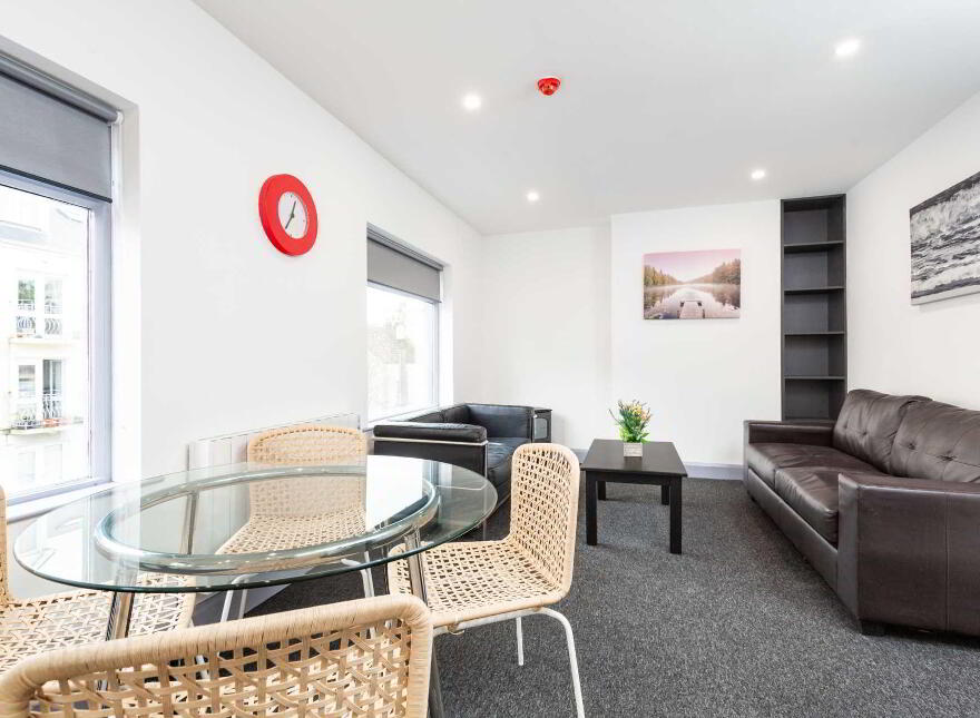 The Hazel Apartment, Bedroom, 4 High Road, Letterkenny, F92N29E