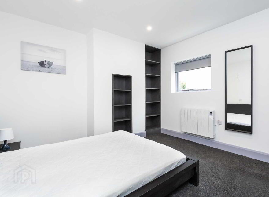 The Hazel Apartment, Bedroom, 4 High Road, Letterkenny, F92N29E