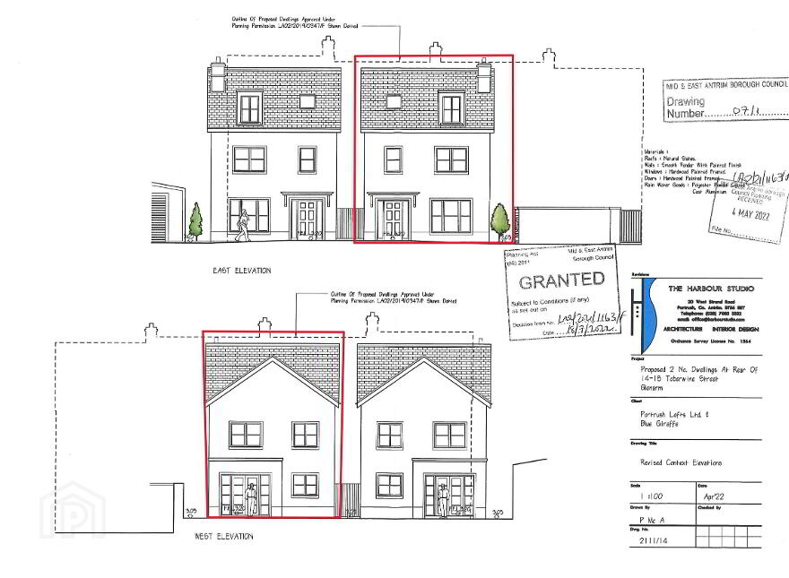 1 Building Plot For Detached Dwelling To Rear Of, 14-18 Toberwine Stre...Glenarm, BT44 0AA