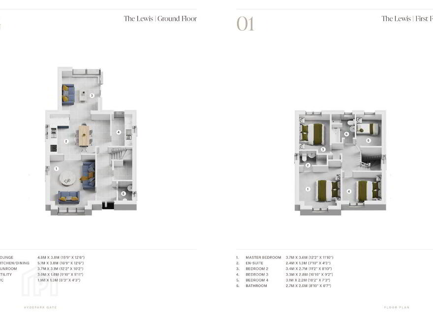 The Lewis, Site 93 Hyde Park Gate, Mallusk, Newtownabbey, BT36 7GQ