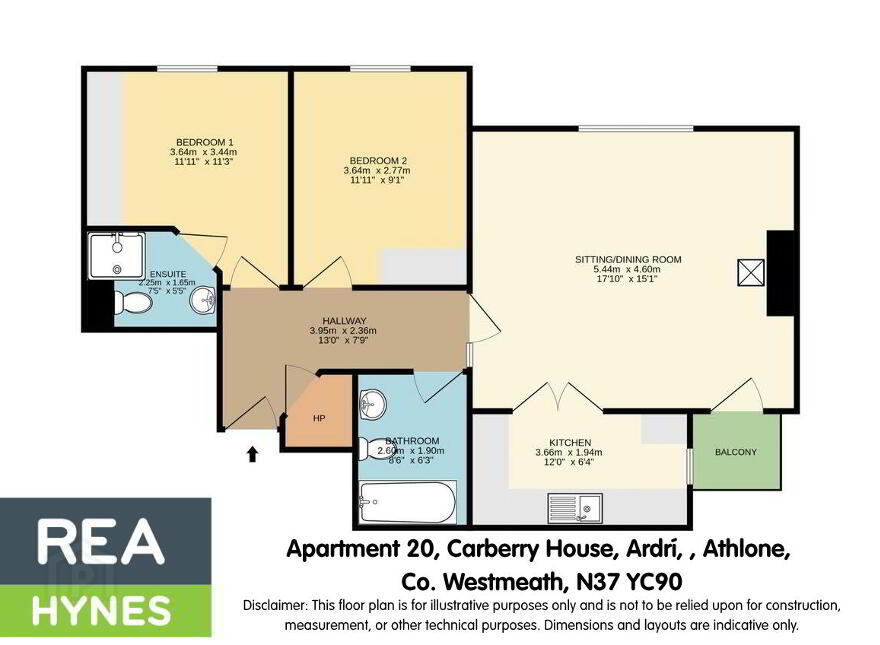 Apartment 20 Rinardo House Ard Ri, Golden Island, Athlone, N37TW86
