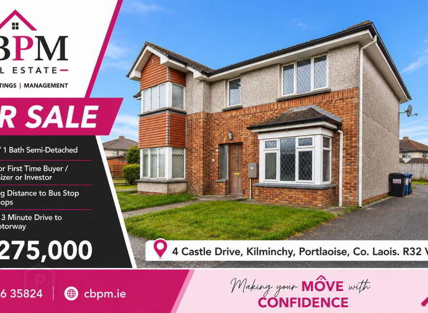 4 Castle Drive, Kilminchy, R32VP7T