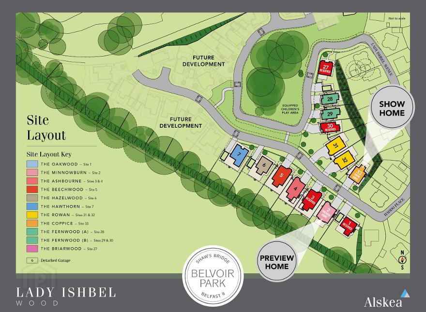 The Ashbourne, Lady Ishbel Wood, Shaws Bridge, Belfast