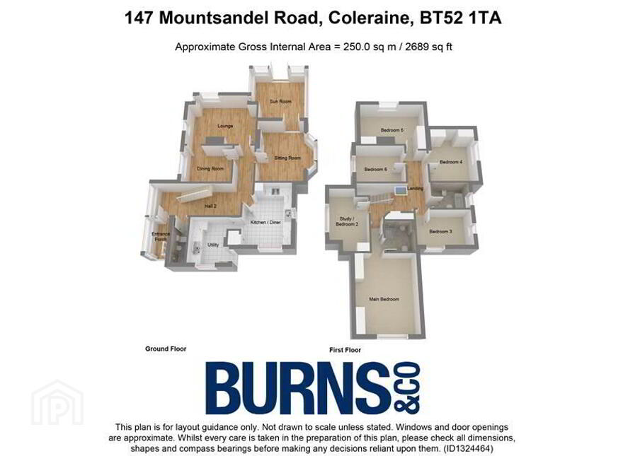 'Mayfield House', 147 Mountsandel Road, Coleraine, BT52 1TA
