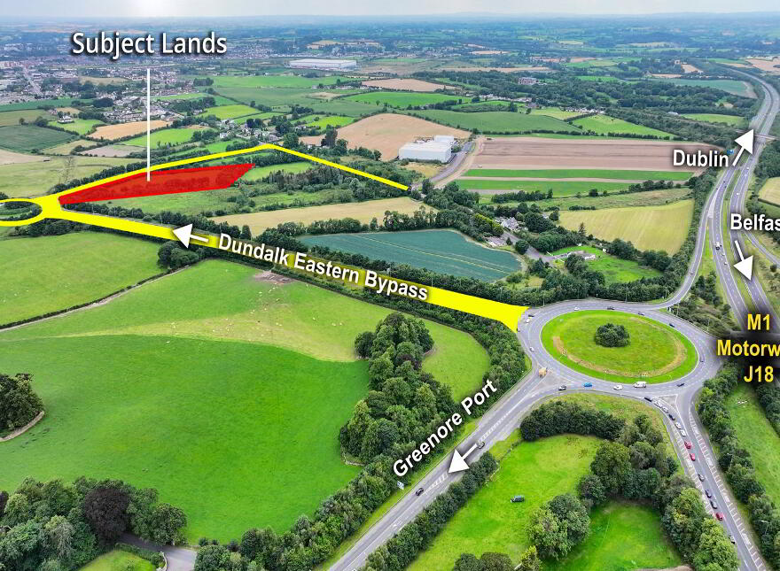 C.1.78 Hectares High-Profile Strategic Landholding, At Junction 18, M1...Dundalk