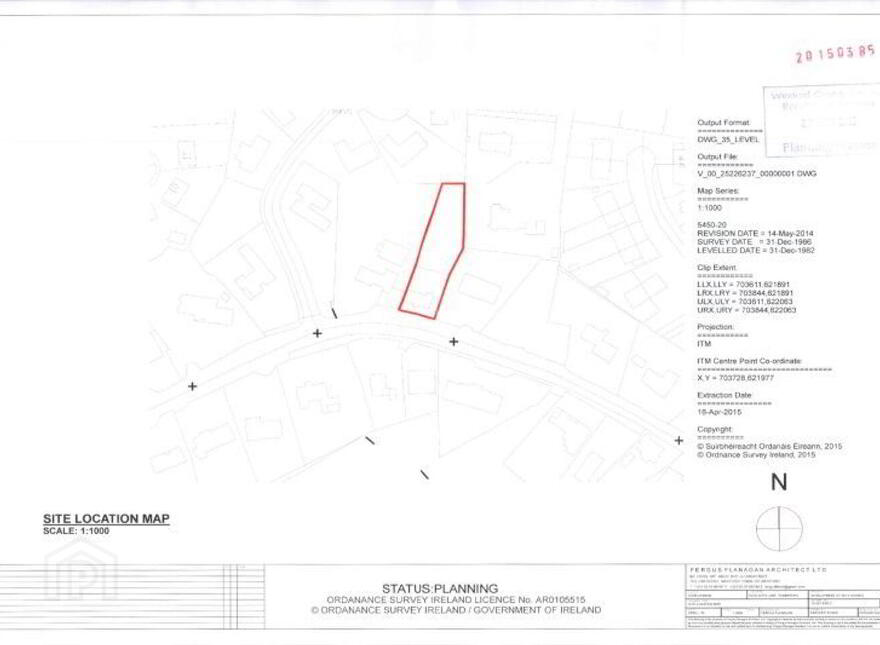 Residential Development Site FPP For, 2 Detached Houses At Coolco...Wexford Town
