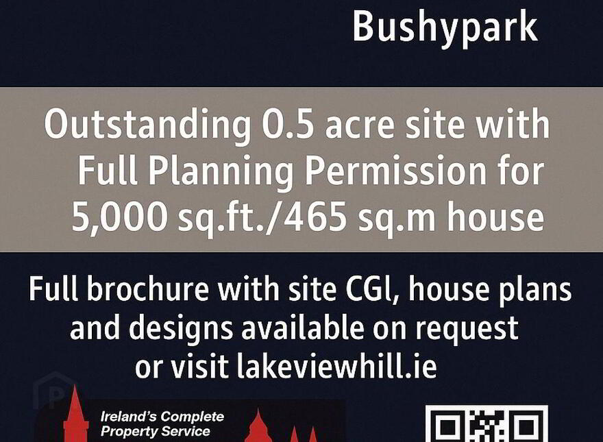 Lakeview Hill Sites, Barnacranny, Bushypark, Galway City