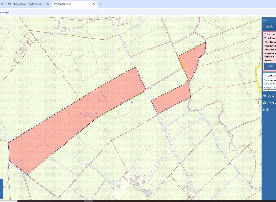 C.29 Acres At Cloonmore Upper, Claremorris