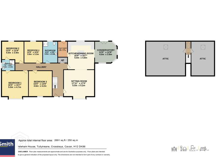 Isleham House, Tullytreane, Crosskeys, Cavan Town, H12DK86