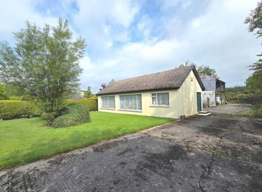 4 Bed Bungalow/ Seperate Workshop &, C. 8.75 Acres, Ballyhard, Glenamaddy, F45H049