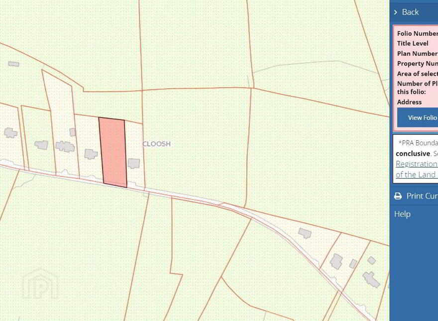0.66 Acre Site Cloosh, Kinvara