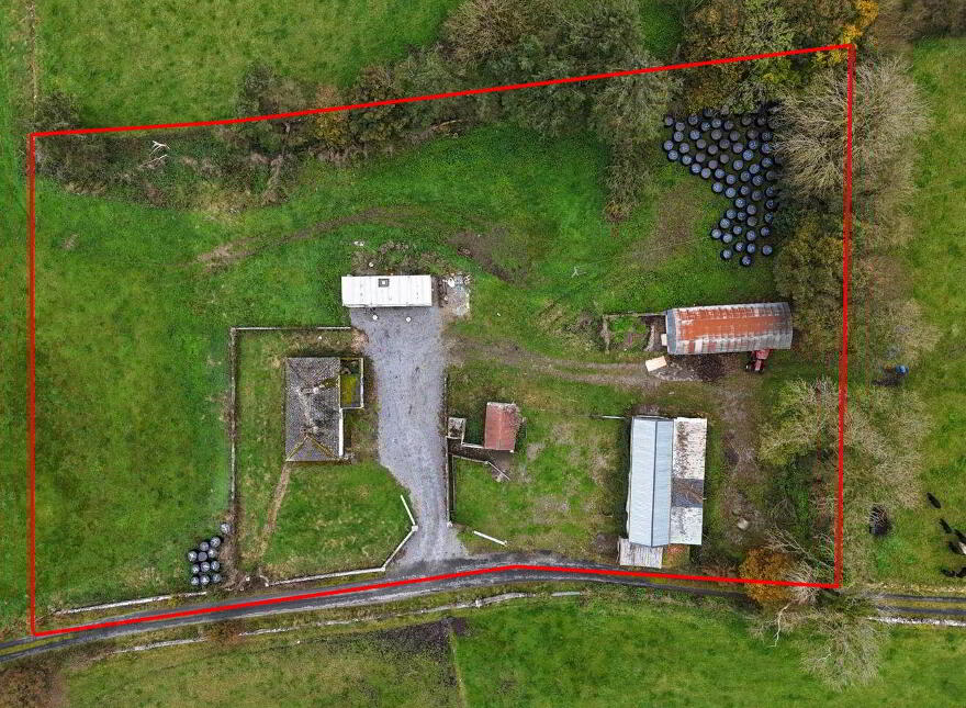 Residence & Outbuildings On, C. 1.55 Acres, Shannagh More, Glenamaddy, F45XR67