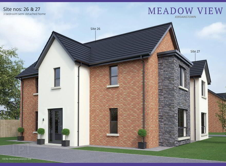 Semi Detached, Meadow View, Jordanstown, BT37 0US