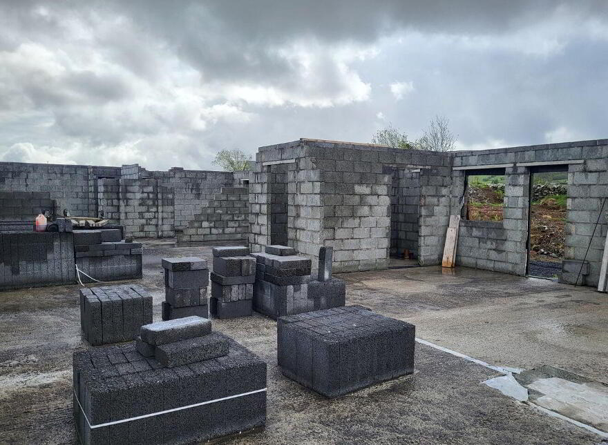 Partially Constructed House, Carrowmore, Liscarney, Carrowkennedy