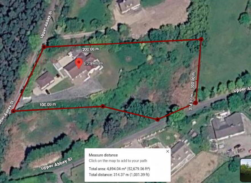 Cahir Abbey Upper, Mountain Road, Cahir, E21W889
