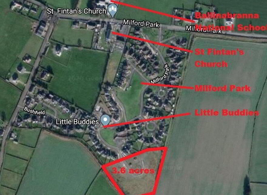 3.6 Acres, Development Site At, Milford Park, Carlow Town photo