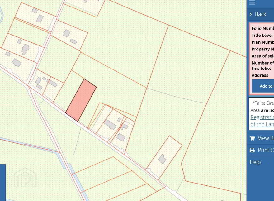 0.543 Acre / 0, 22 Ha, Lehanagh, Mountbellew