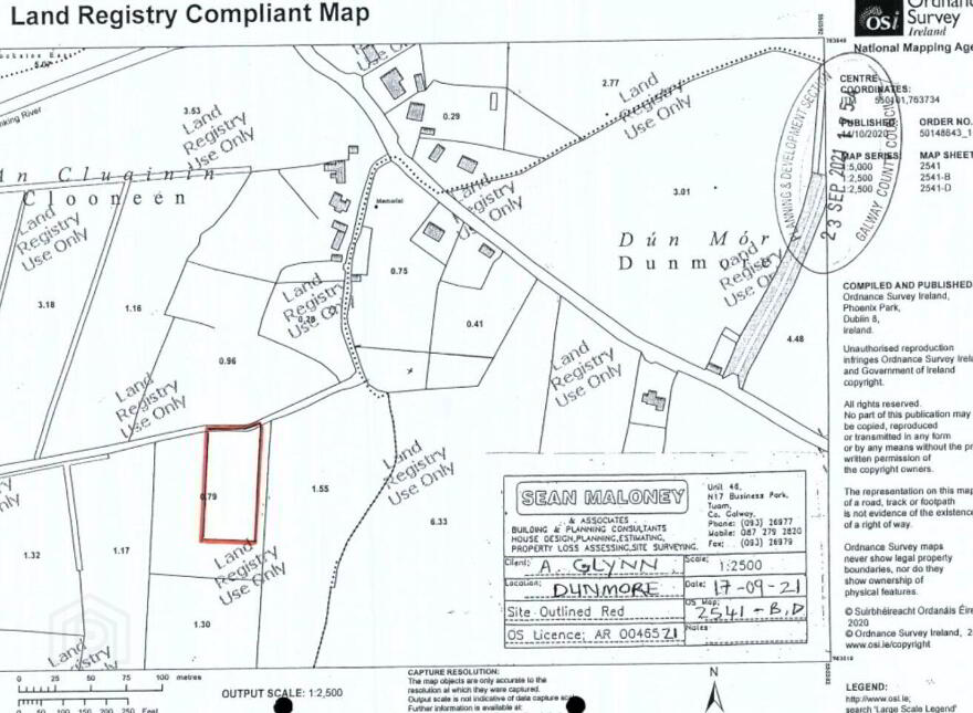 0.69 Acre Site With, F P.p, Clooneen, Dunmore