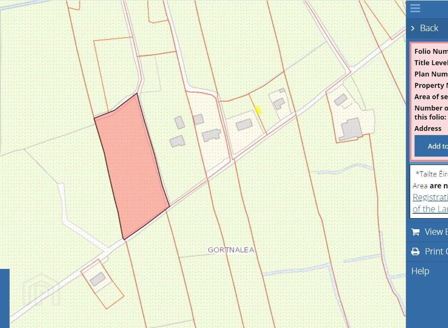 1.97 Acre Site In Gortnalea, Gortnalea, Dunmore