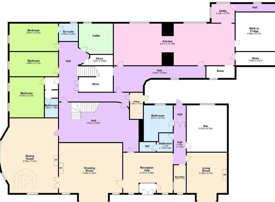 Newport House, Main Street, Newport, F28F243