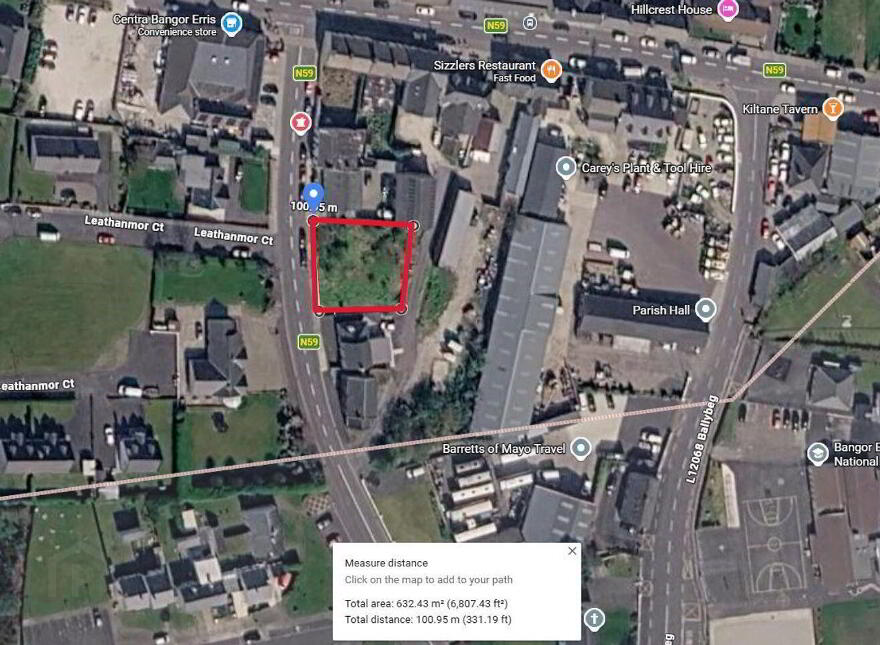 Bangor Town Centre, Bangor Erris