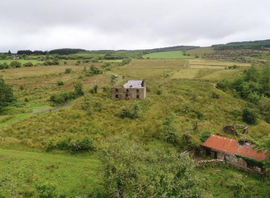 Two Storey And Cottage With Stream, Geevagh