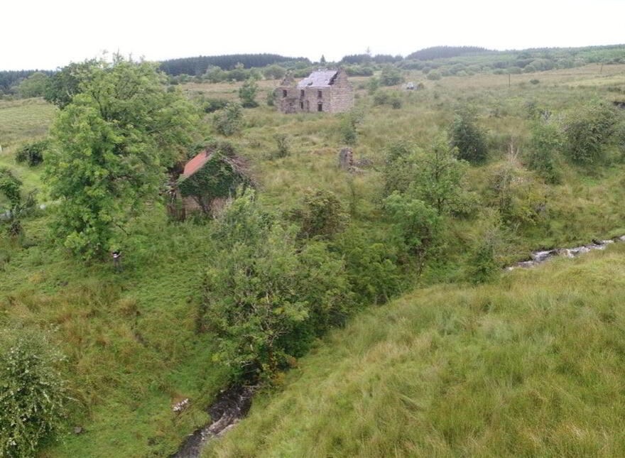Two Storey And Cottage With Stream, Geevagh