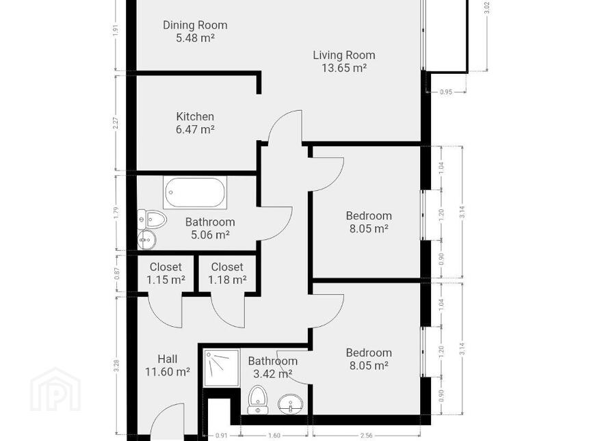 Apartment 311 Block 6 Parklands, Santry, Santry, D09E367
