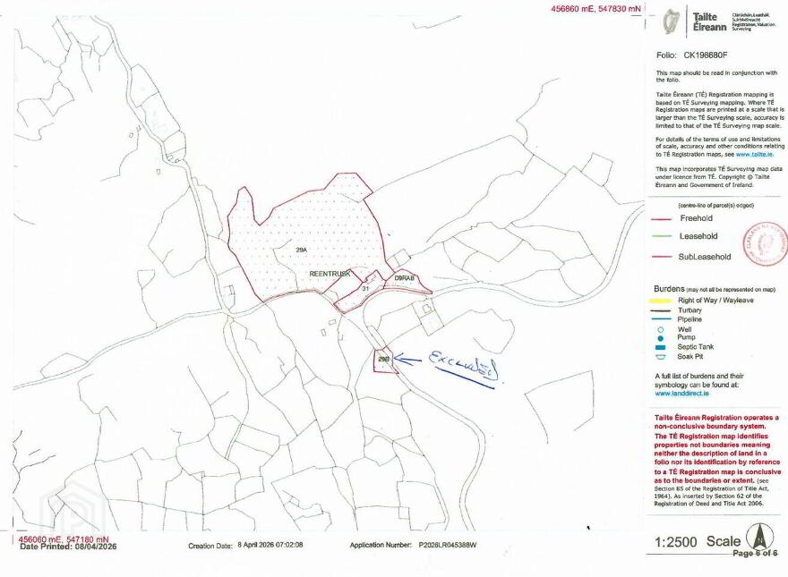 Reentrusk, Ballydonegan, Ballydonegan, P75R267