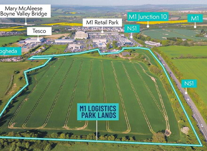 M1 Logistics Park Lands, Mell, Drogheda
