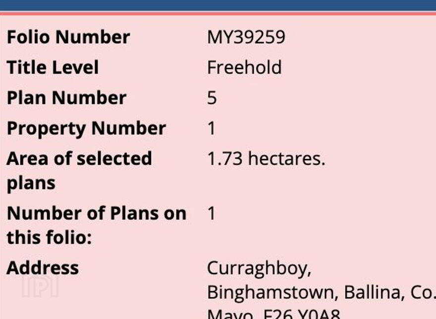 Curraghboy, An Geata Mor, F26Y0A8