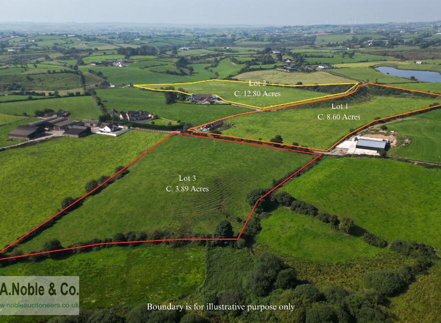 C. 25.3 Acres Offered In Three Lots, Moboy Road, Pomeroy, BT70 2SG