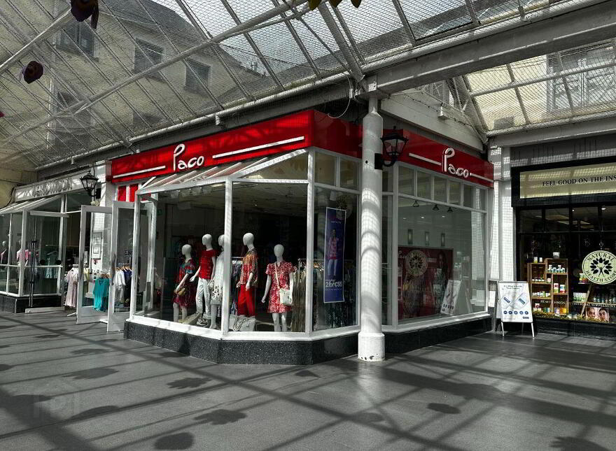 Investment Yield, 13 Percent Market Cross Shopping Centre, Kilkenny, R95P283