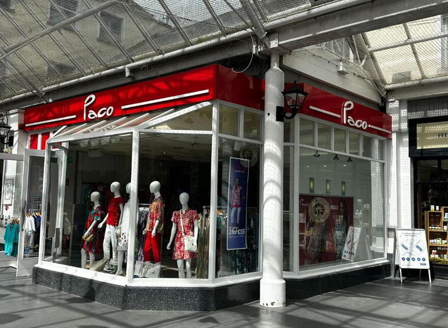 Investment Yield, 13 Percent Market Cross Shopping Centre, Kilkenny, R95P283