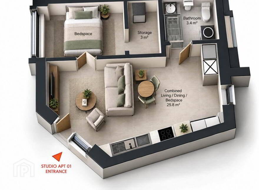 Garden Court Apartments, Garden Court, Gweedore Road, Dungloe