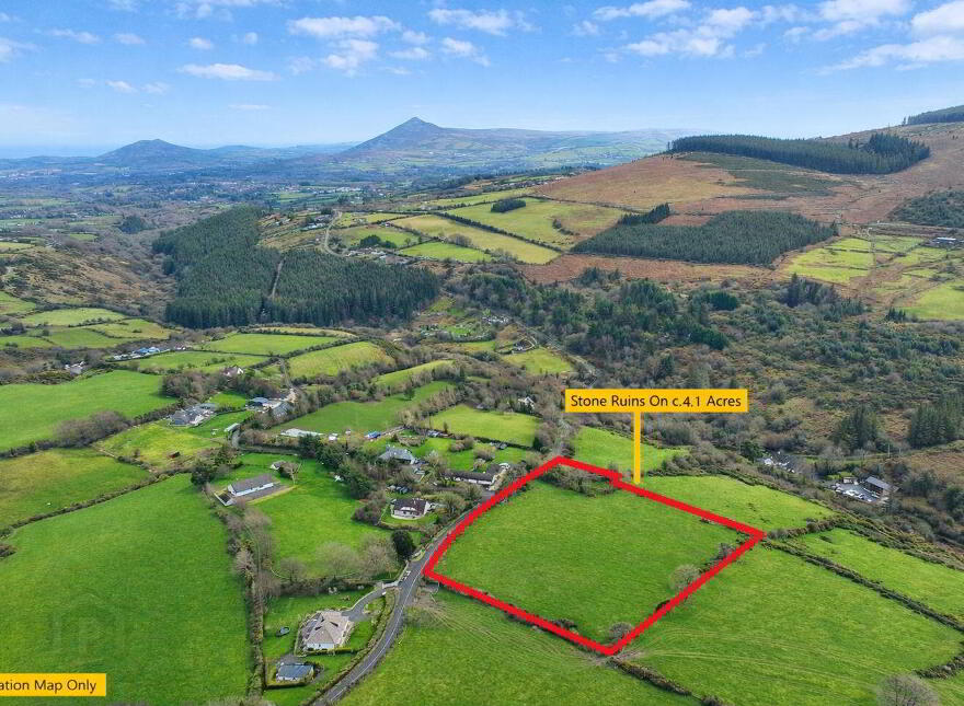 Stone Ruins On, C.4.1 Acres, Barrack Road, Glencullen photo