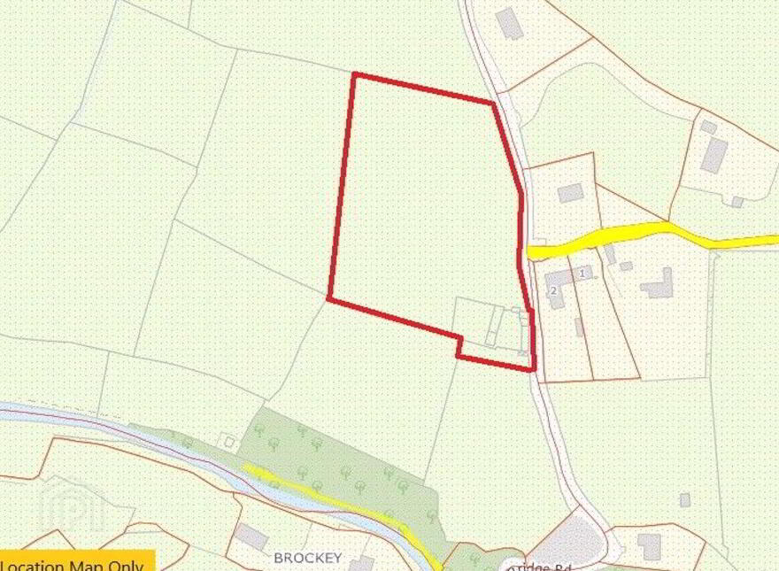 Stone Ruins On, C.4.1 Acres, Barrack Road, Glencullen